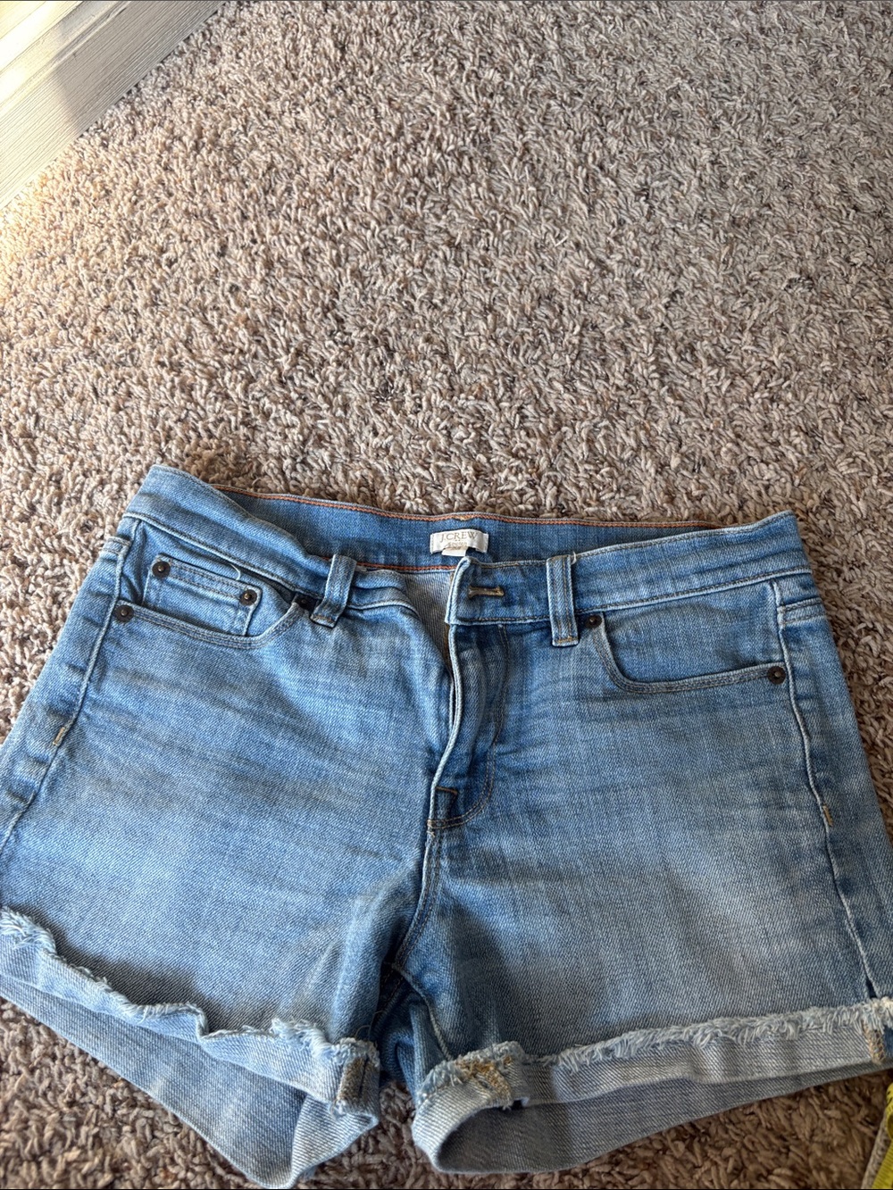 J. Crew Light Blue Denim Cutoff Shorts
